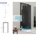 Asta T.E. Slim per Porte Traslanti Hfm Varie Misure-Altezze | Celegon
